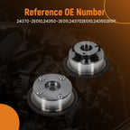 2pcs Camshaft Timing Adjuster for Hyundai Elantra GT 1.8L (2013) 24370-2E010