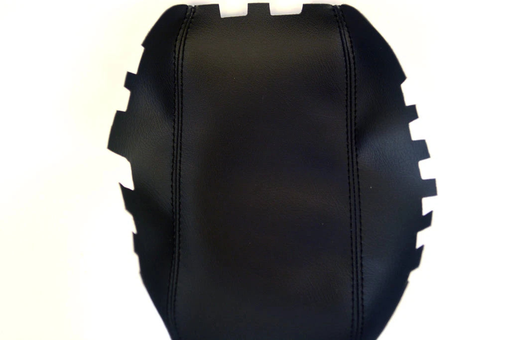 Center Console Armrest Cover for Mazda Miata (1999–2005) Black PVC Leather