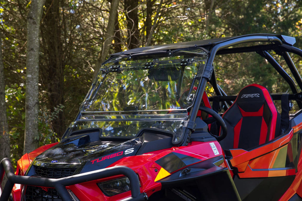 Scratch Resistant Flip Windshield for Polaris RZR XP Turbo S (2018–2021)