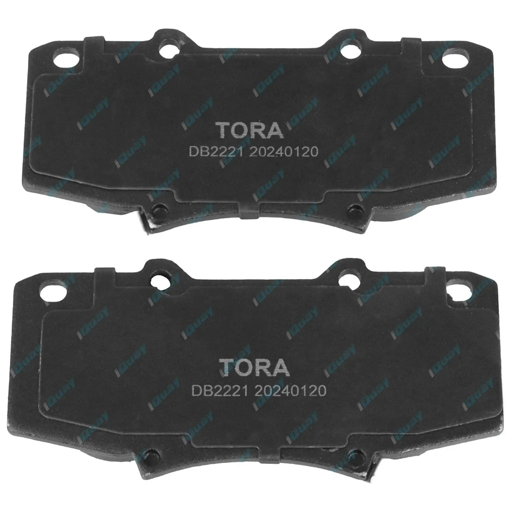 Ceramic Disc Brake Pads Set for Toyota Hilux KUN26R 3.0L 1KD-FTV (2010-2015)
