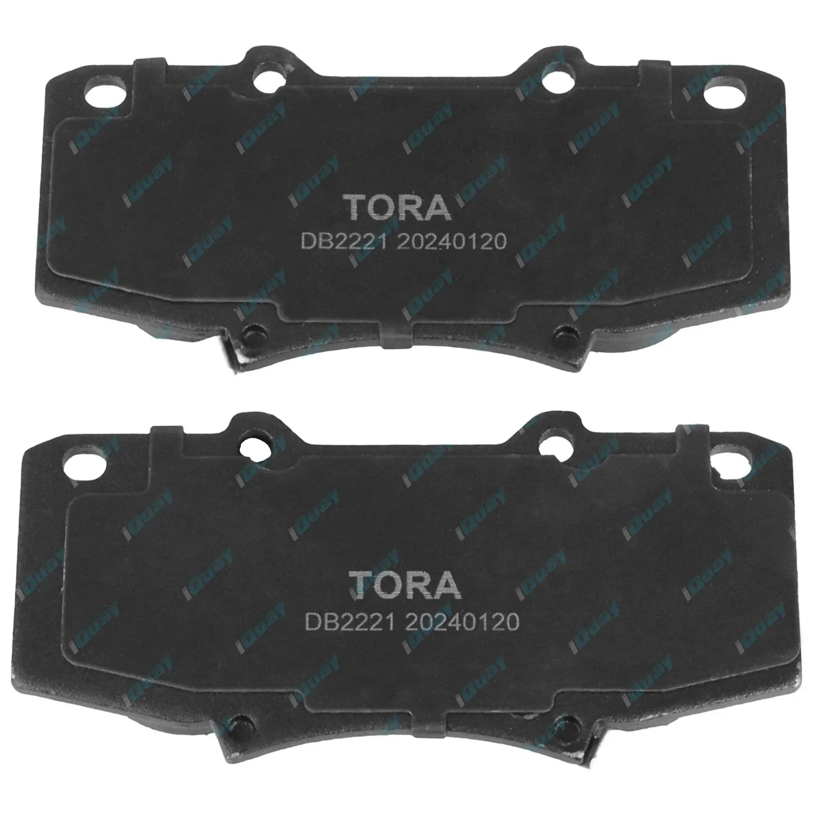 Ceramic Disc Brake Pads Set for Toyota Hilux KUN26R 3.0L 1KD-FTV (2010-2015)