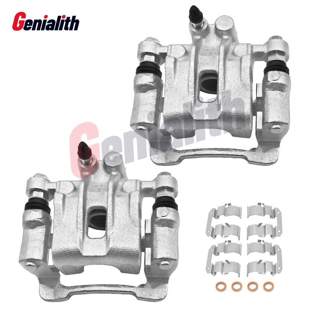 Rear Disc Brake Caliper Set w/ Brackets for Hyundai Tucson Kia Sportage (2016–2022)