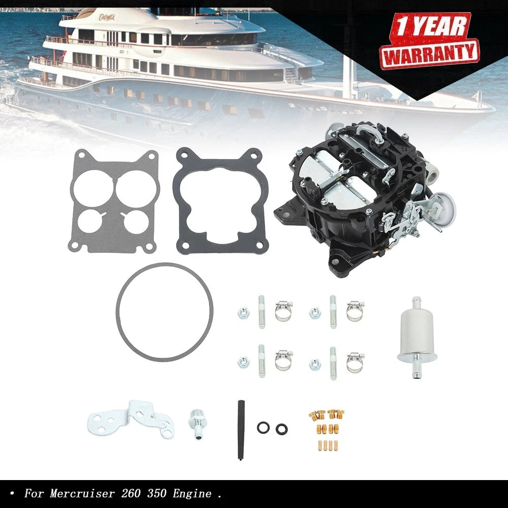 Rochester Quadrajet Carburetor for MCM Mercury 260 350 5.7L V8