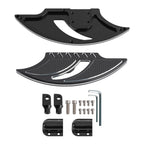 1 Pair Rear Passenger Footpegs & Brackets for Harley Touring Electra