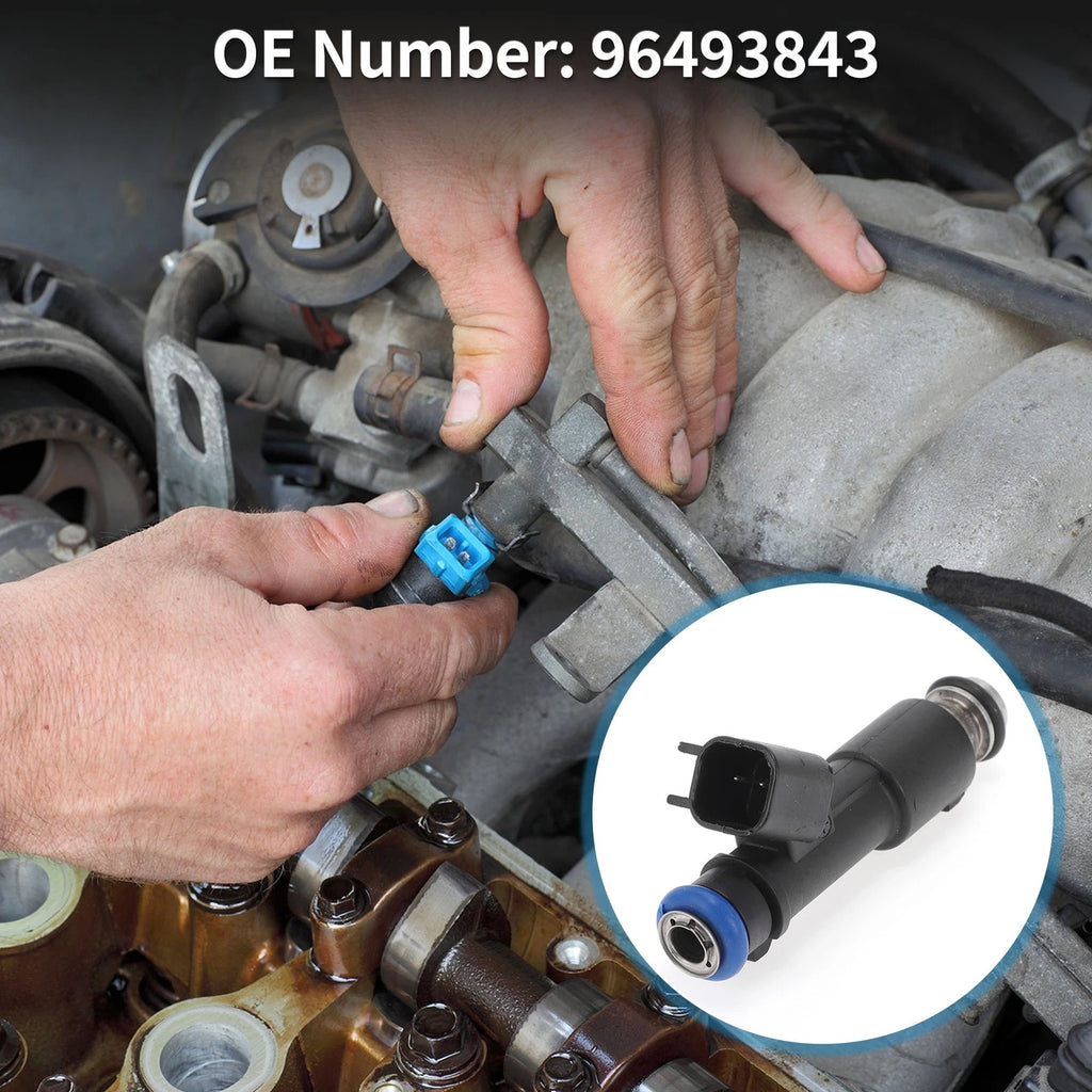 Fuel Injector No. 96493843 for Suzuki Reno 2.0L (2006–2008) 1 Pc Black