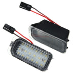 18SMD LED License Plate Light Lamp for Ford Fiesta JA8 (2008–2019)