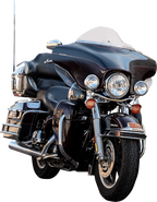 Klock Werks Flare Windshield 6.5" Clear for FLH (Fits ) KWW-01-0701