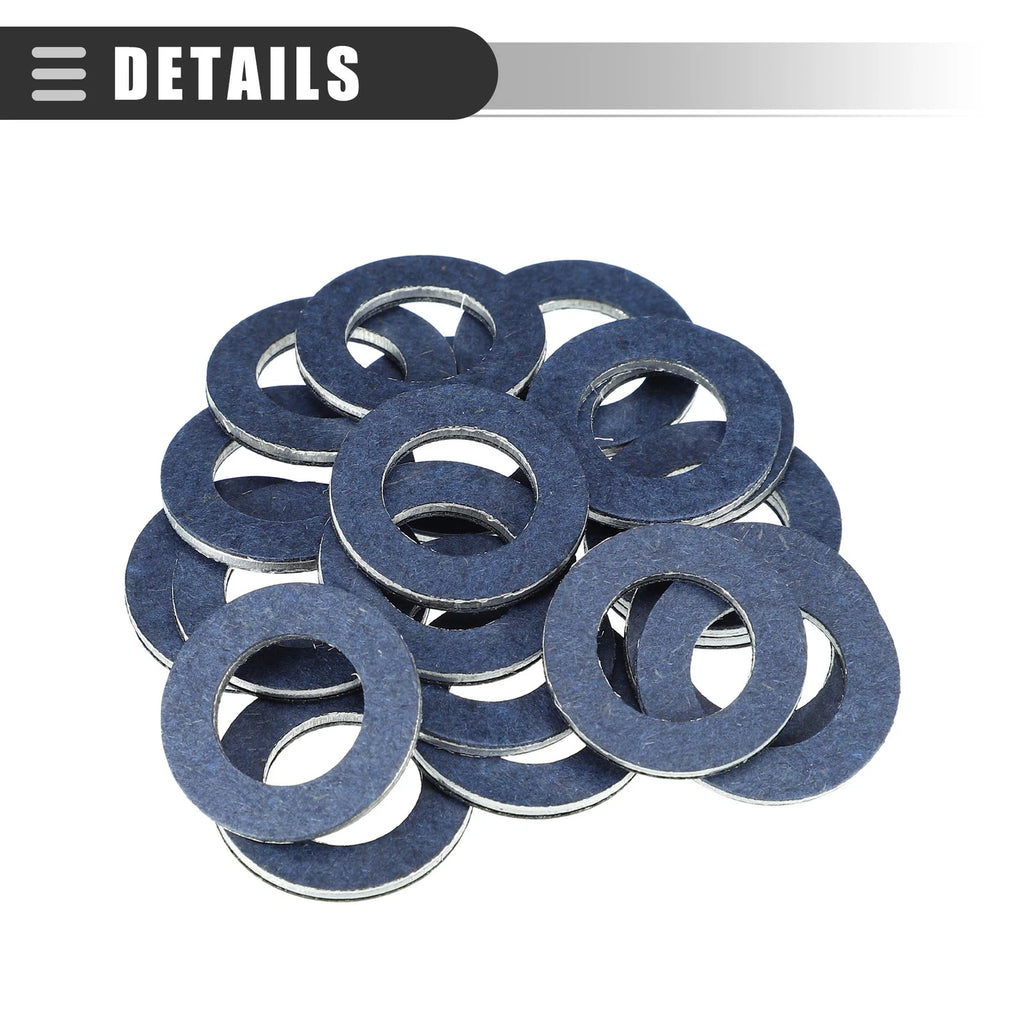 20 Pcs Oil Drain Plug Gaskets for Scion TC (2005–2016) No. 90430-12028 Blue