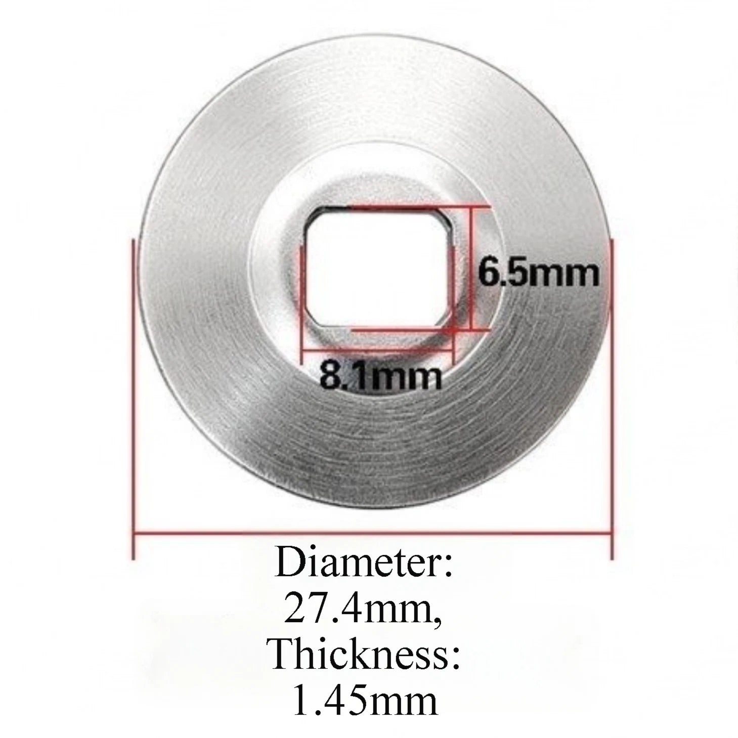 Stainless Steel Gasket for Fishing Reel
