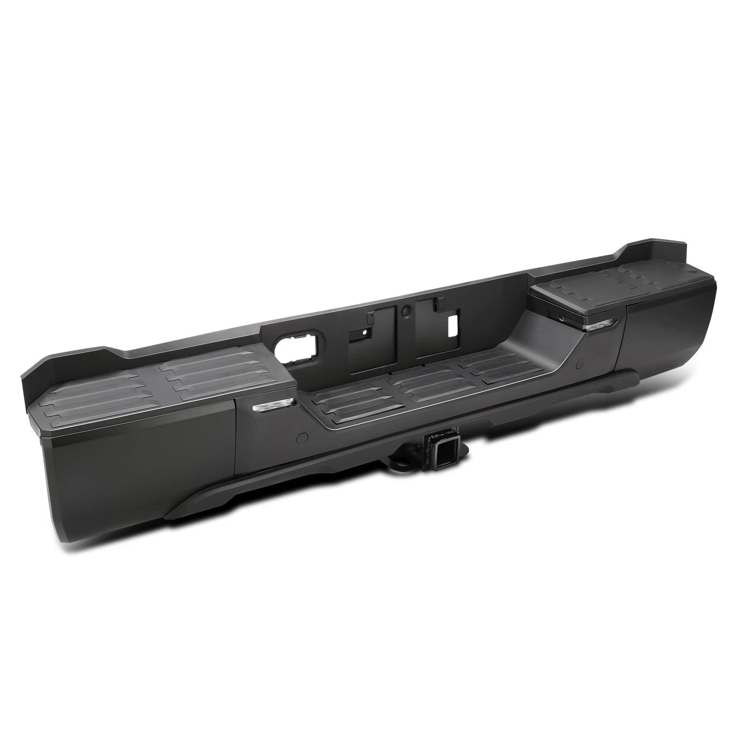 Rear Bumper Assembly for Toyota Tundra (2022–2026) w/Towing Pkg, LED Lamp, Black
