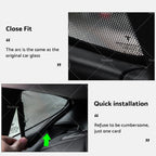 Rear Sunroof Sun Shades for Tesla Model 3 (2017–2021)
