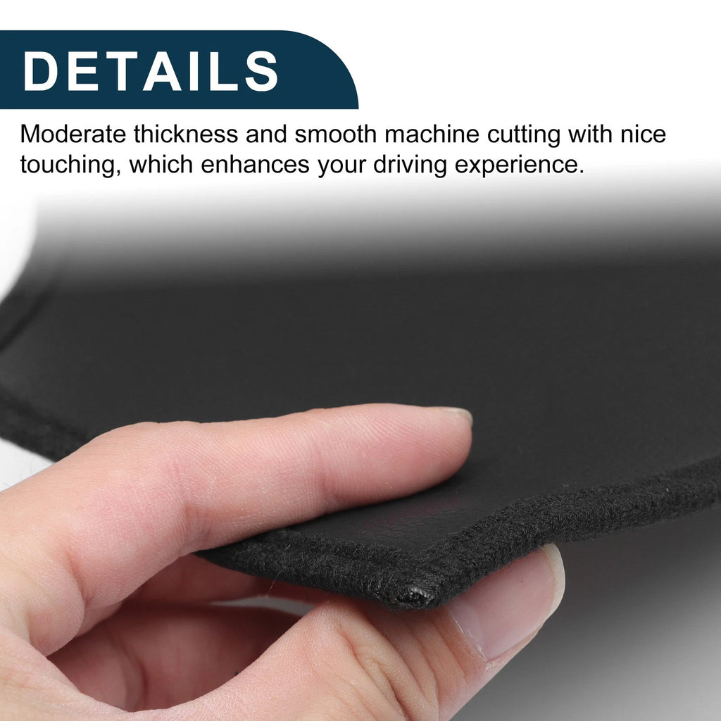 Set of 1 Car Door Leather Anti Kick Pad Sticker for Audi A1 (2012–2018)