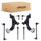 Set of 8 Front Lower Control Arms with Ball Joints for Chevrolet Equinox (2010–2017)