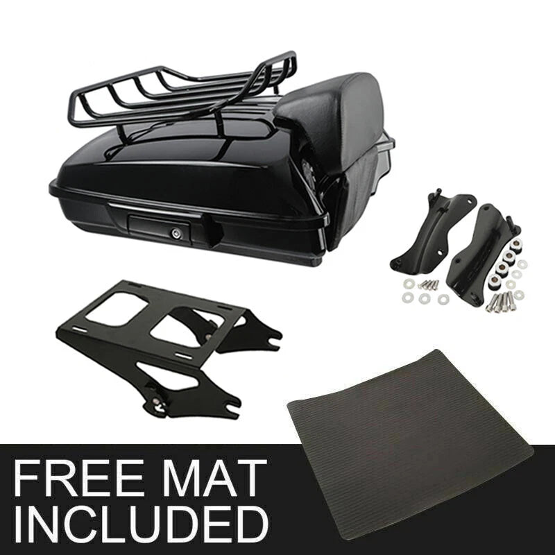 Razor Trunk Backrest Mount Docking Kit for Harley Touring Road King (2014–2026)