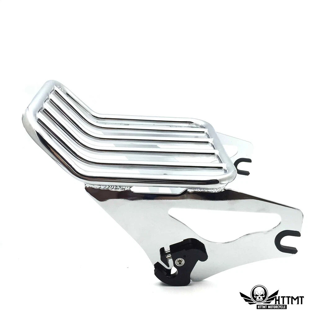 Detachable Two Up Luggage Rack w/ Docking Hardware for Harley Touring (2014–2019)