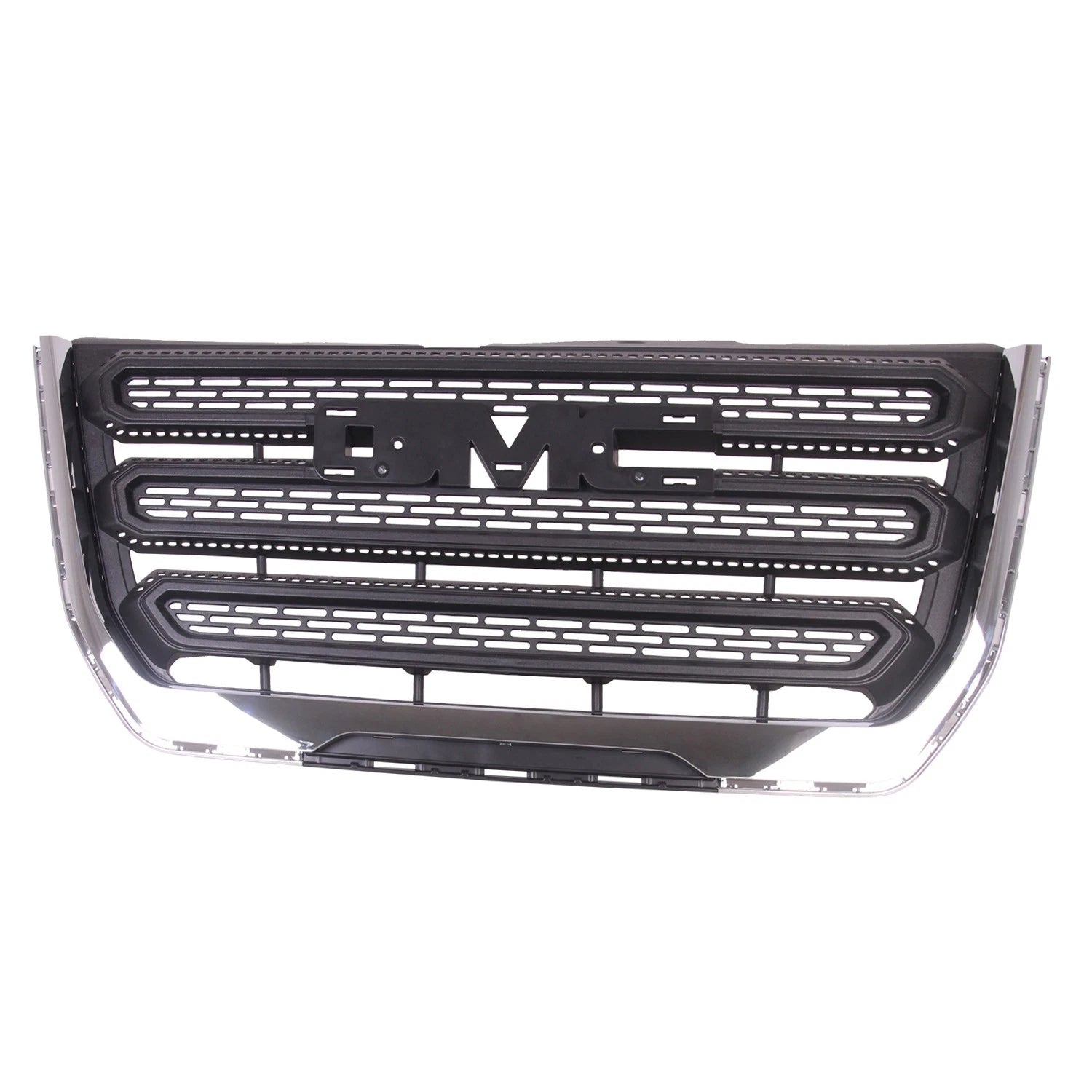 Front Grille Replacement Black Chrome Plastic for 2016–2017 GMC Terrain