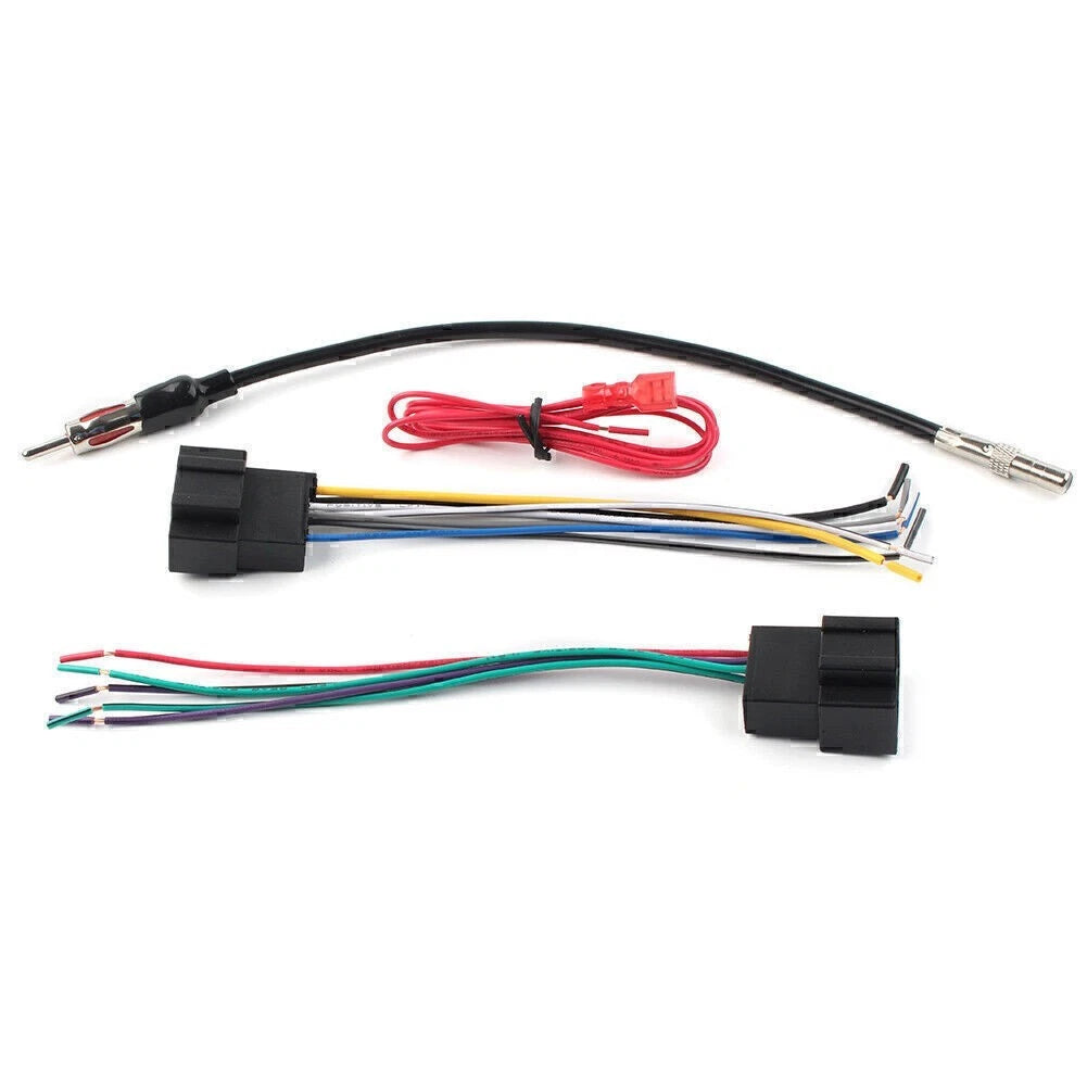 Stereo Radio Wire Harness & Antenna Combo for GMC Sierra Yukon 1500 (2007–2013)