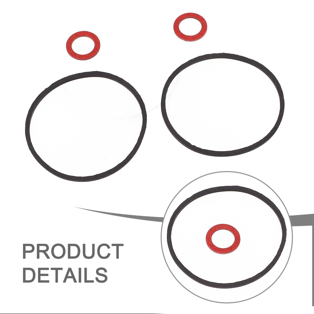 Set of 4 Float Bowl O-Ring Seal Gaskets for Tillotson Carburettors