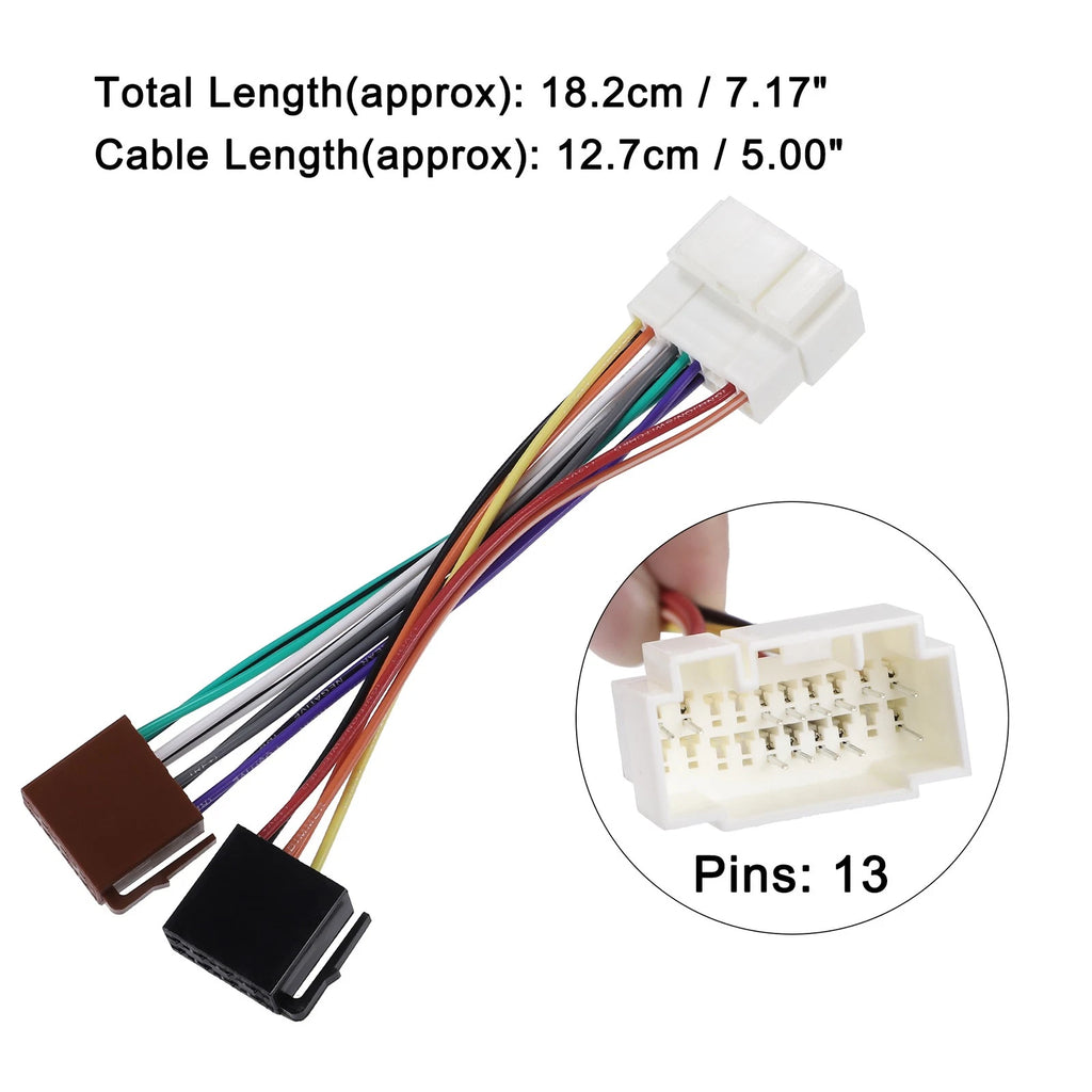 Car Speaker Connector Harness Adapter for Honda Accord EX/LX/DX (1998–2002)