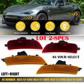 Set of 8 Amber & Red Marker Light Housings for Mazda Miata MX-5 (2016–2023)