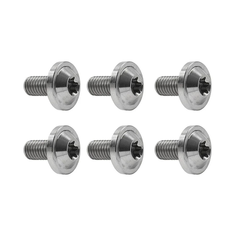 6 x M5x25mm Alloy Torx Head Screws for Titan Motorcycle Bike