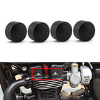 4 x Billet Machined Head Bolt Cover Caps for Triumph T120 Street Twin (2016-2023)