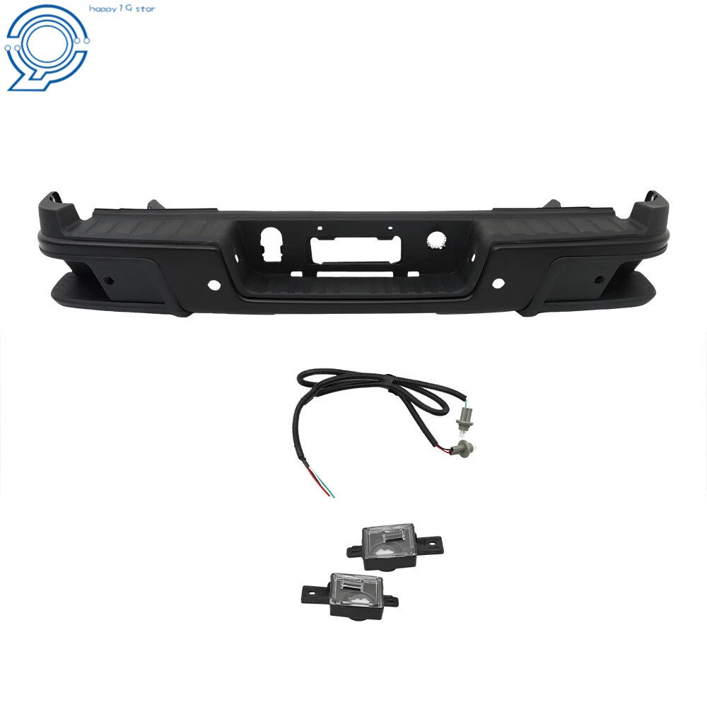 Complete Rear Step Bumper for Chevy Colorado GMC Canyon (2019-2021) W/Sensor Holes