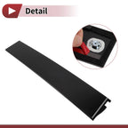 Door Pillar Window Trim Left B Pillar for Chevy Tahoe (2015–2018) No.926241 Black