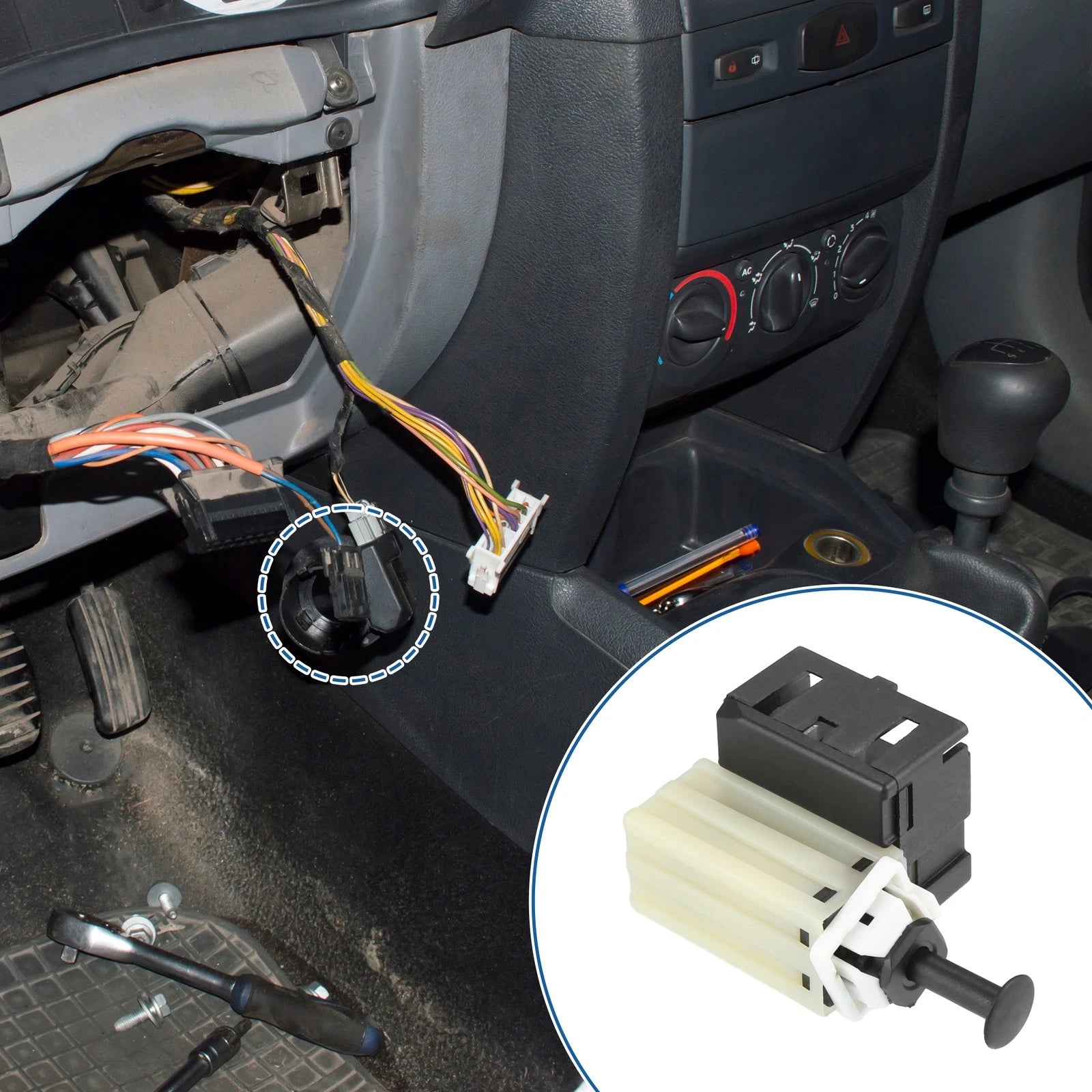 Stop Lamp Switch for Dodge Avenger (2013–2014) No. 56054001AD