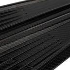 Carbon Fiber Air Flow Hood Scoop Cover Trim for Universal Fit