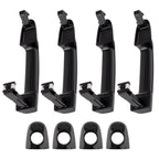 Set of 4 Black Outside Door Handles for Hyundai Elantra (2006–2010) 82652-2H000