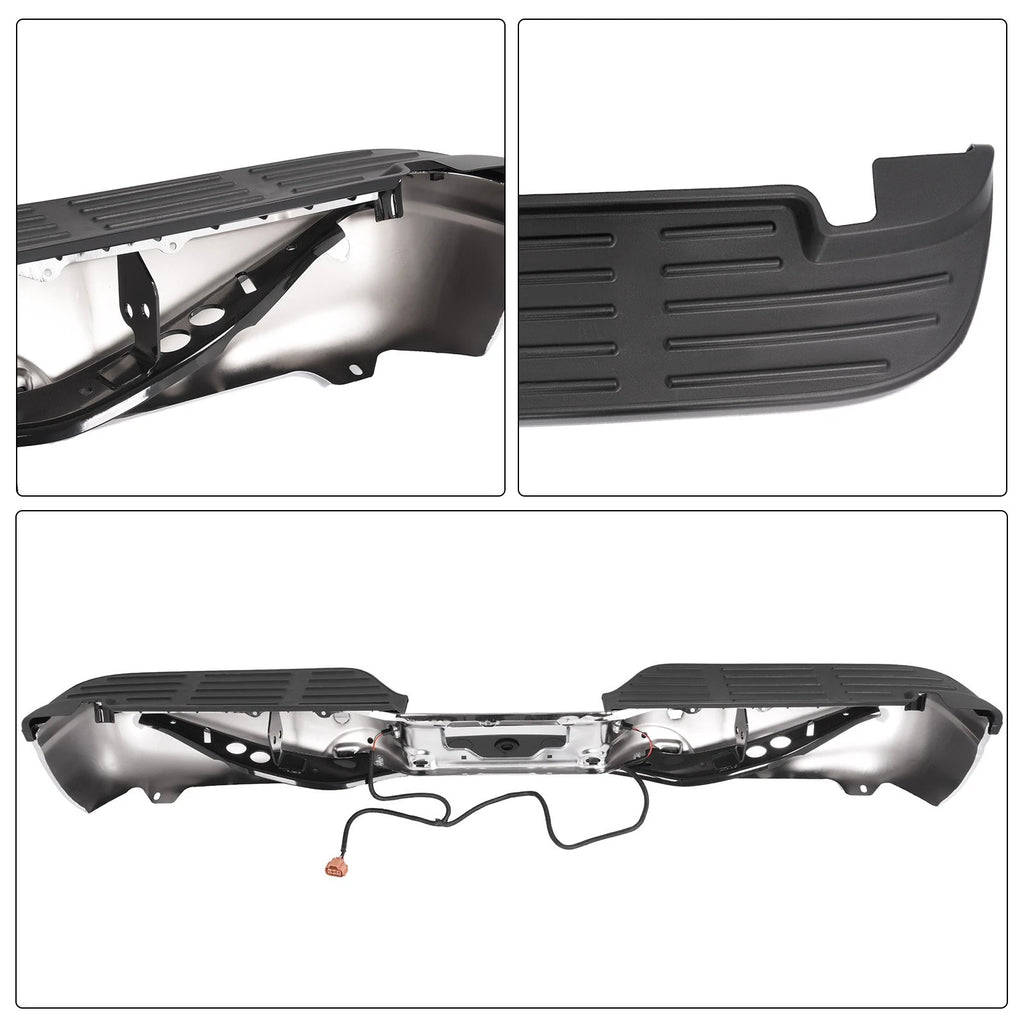 Complete Rear Step Bumper Assembly for Ford F250 F350 F450 Super Duty (1999–2007)