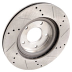 Set of 4 Brake Disc Rotors for Jeep Patriot, Compass, Mitsubishi Lancer