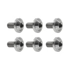 6 x M5x25mm Titanium Alloy Torx Head Bolts for Bike Motorcycle
