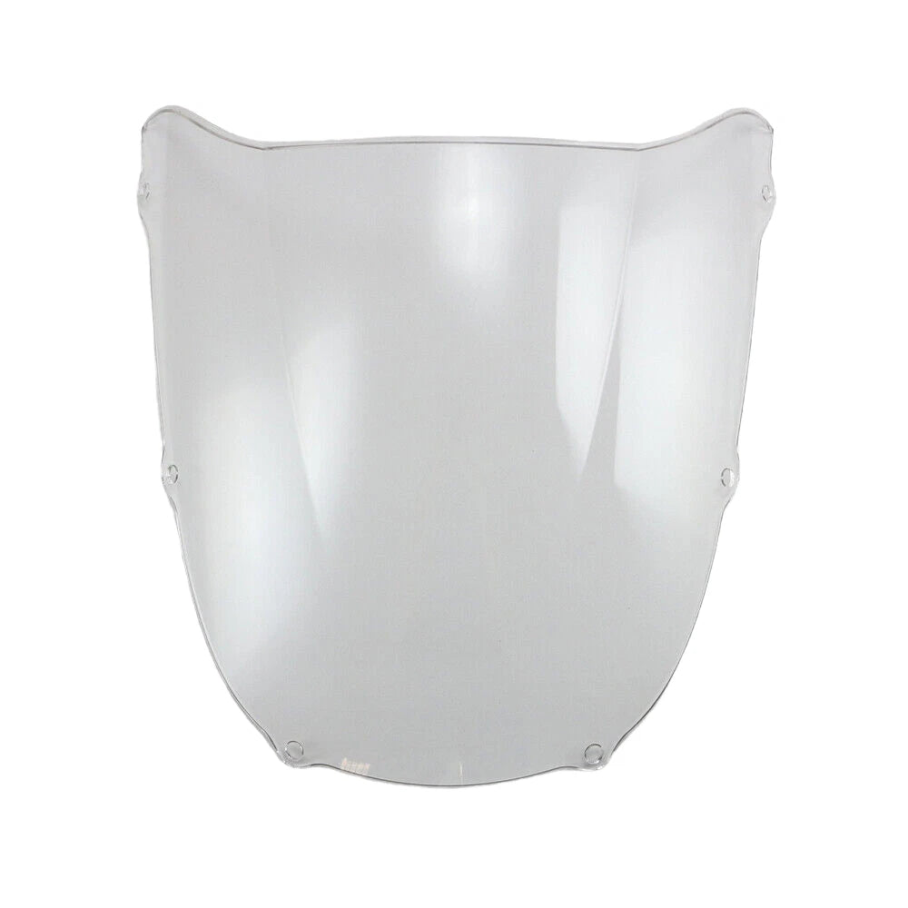 Clear Double Bubble Windscreen for Kawasaki ZX6R (1998–1999)