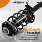 Front Complete Struts w/Control Arm Assembly for Volkswagen Jetta (2006–2014)
