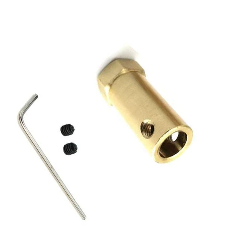 Extended Copper Hex Coupling for Robot Car