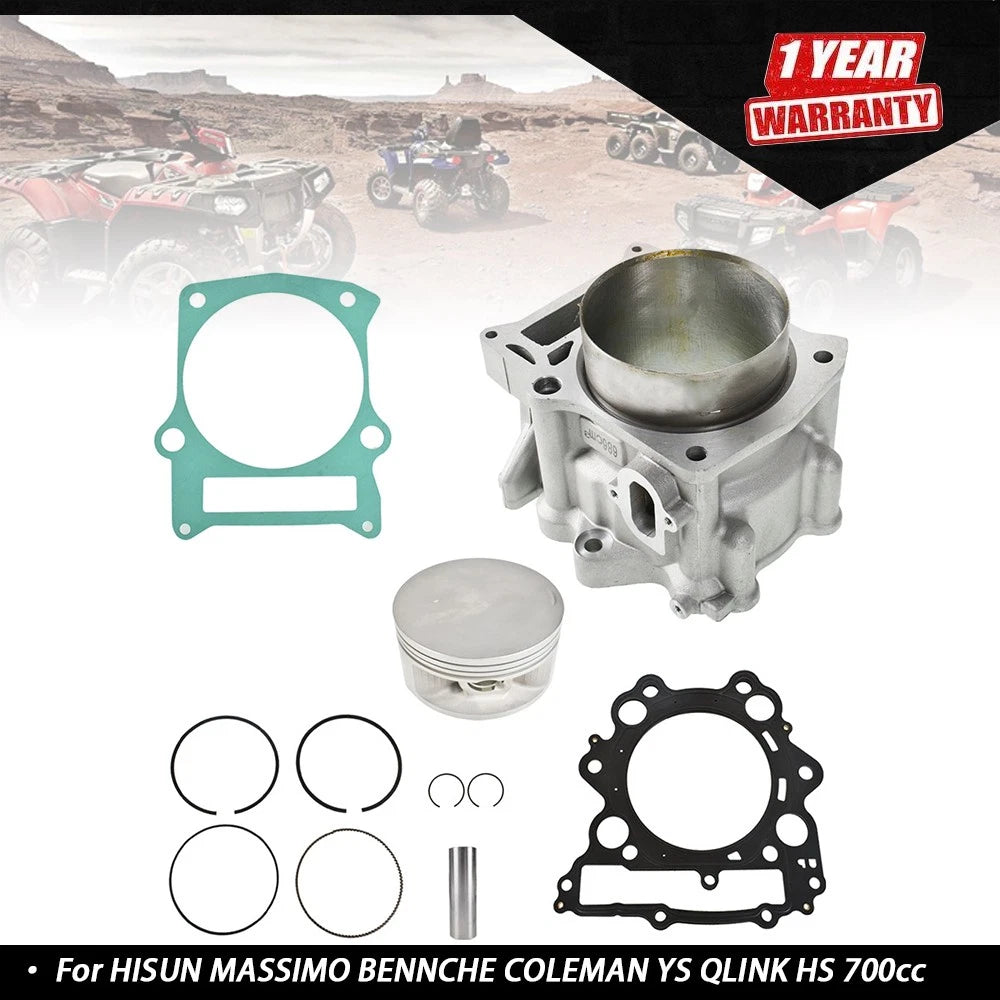 Cylinder Repair Kit for Hisun Massimo Bennche Coleman YS 700cc (2010–2023)