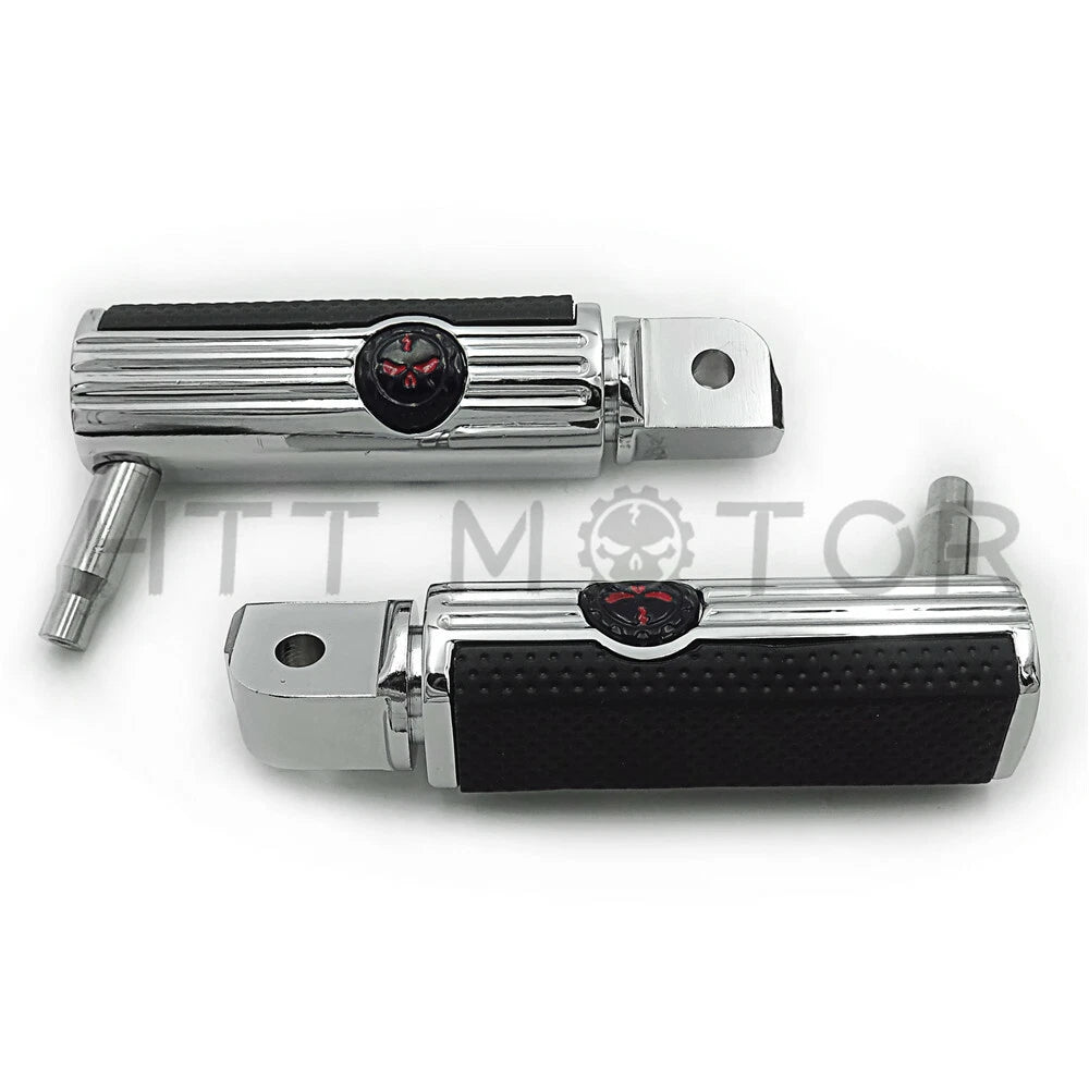 Chrome Footpegs for Harley-Davidson Softail Slim FLSL & Breakout FXB (2018–Present)