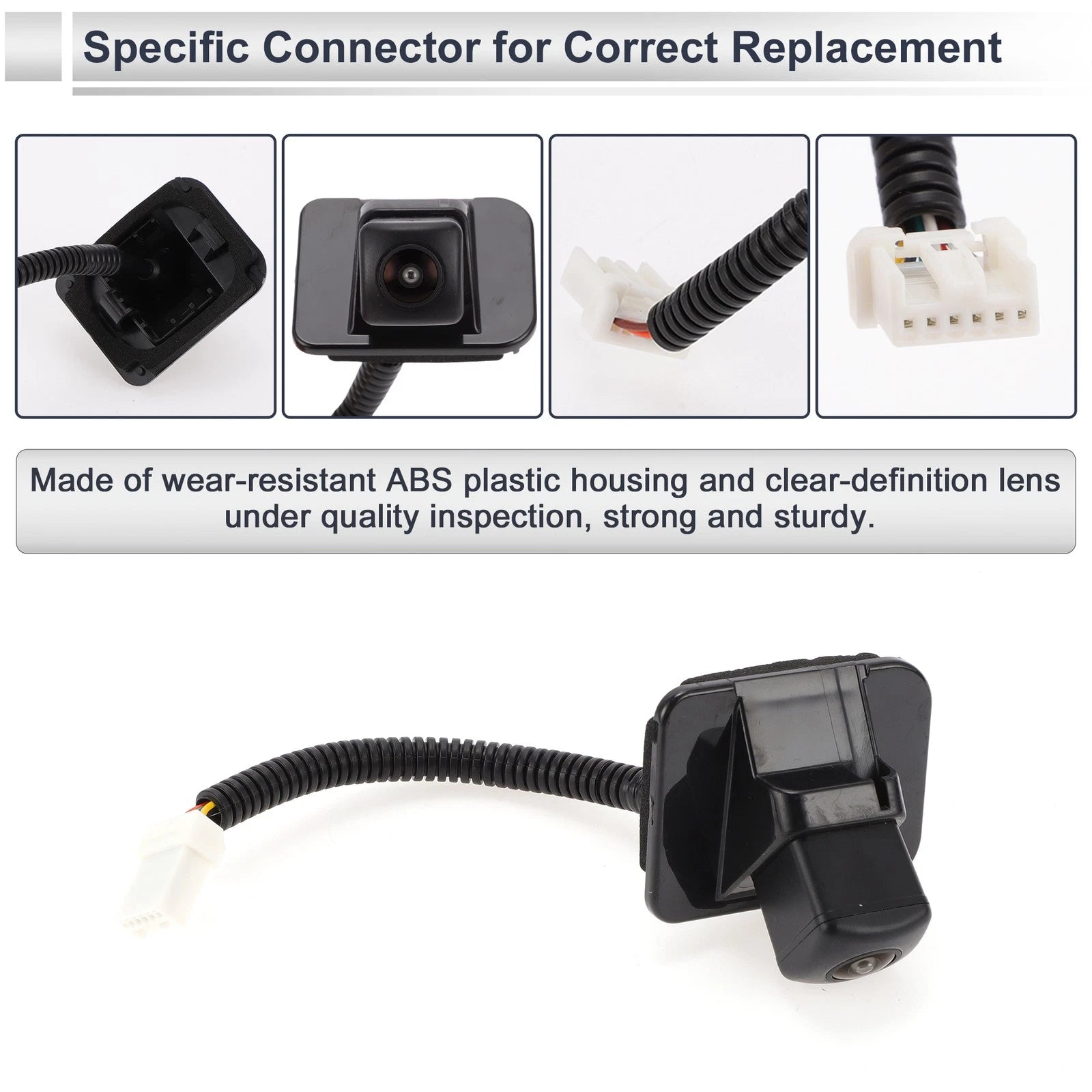 Rear View Camera for Honda Accord EX EX-L (2018–2023) 120-180 Degree