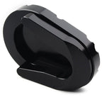 Black Kickstand Enlarge Plate Pad for Vespa Sprint Primavera 150 (2013-2020)
