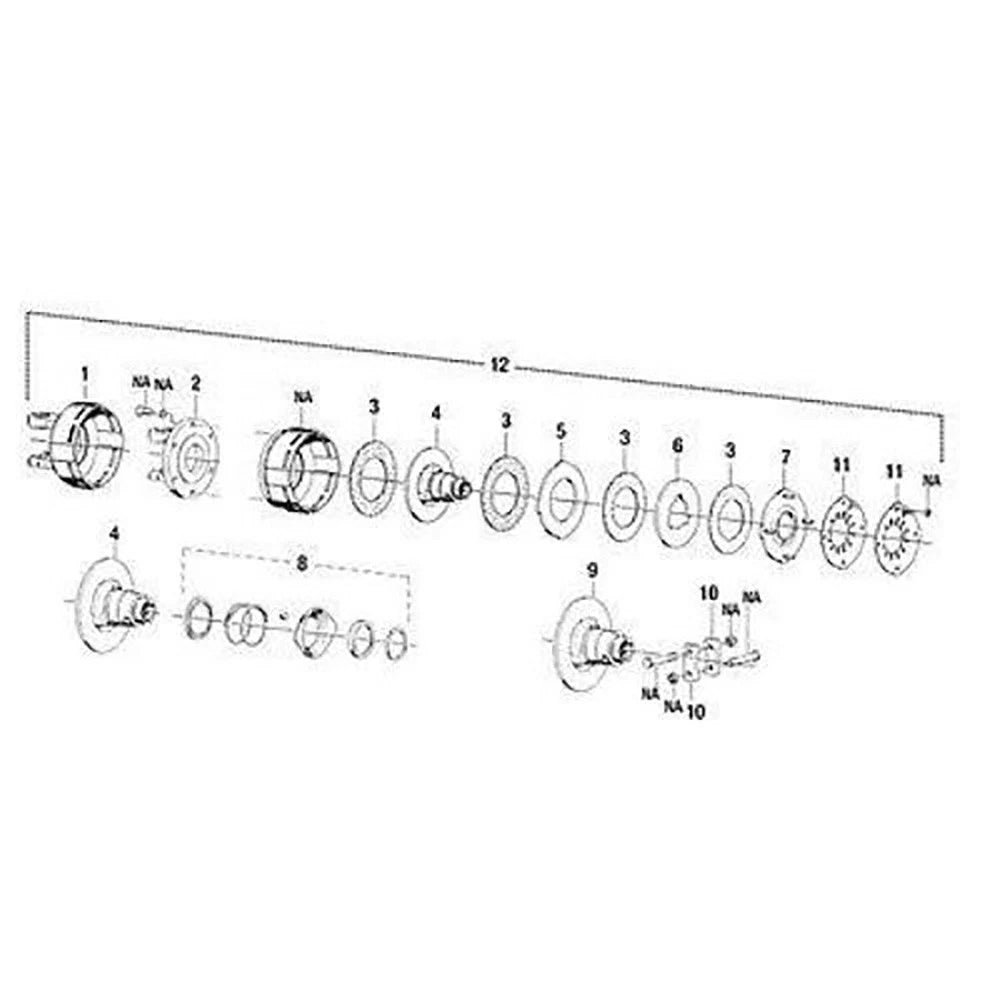 Belleville Spring for Massey Ferguson MF Round Baler 1455 (1060454M1)