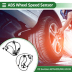 ABS Wheel Speed Sensor Kit No.4670A359 for Mitsubishi Eclipse (1995–1999)