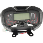 LCD Voltage Meter and Speedometer 48V 60V 72V for Electric Tricycle Front Mount