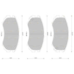 Front Disc Brake Pad Set for Kia Optima GD V6 2.7L (2004 - 2006)