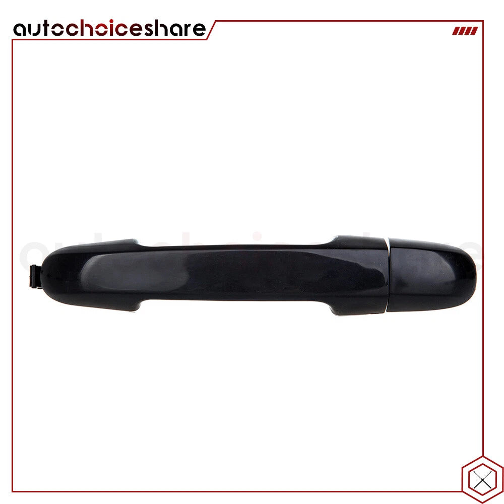 1X Black Exterior Door Handle for Hyundai Elantra (2006–2012)