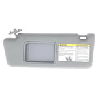 Driver Gray Visor w/ Mirror for Toyota Tacoma (2005–2015) 74320-04181-B1