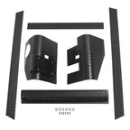 Set of 6 Body Armor Kit for Jeep Wrangler TJ (1997–2006) Textured Finish