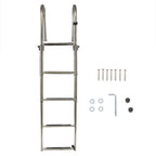 Set of 4 Stainless Steel Telescoping Boat Ladders
