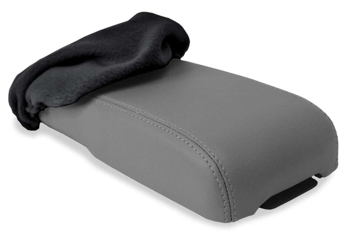 Fleece Console Lid Armrest Cover for Chevrolet Colorado (1995–2005) Black